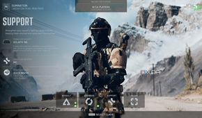 The support class in Battlefield 6 open beta.