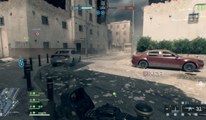 A screenshot from Battlefield 6's open beta.