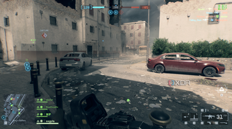 A screenshot from Battlefield 6's open beta.