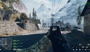 A screenshot from Battlefield 6's open beta.