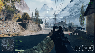 A screenshot from Battlefield 6's open beta.