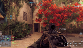 A screenshot from Battlefield 6's open beta.