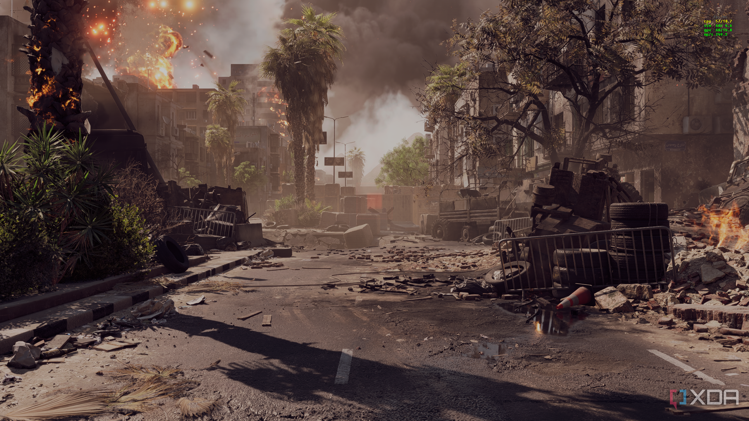 A screenshot from Battlefield 6's open beta.