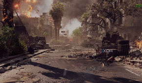 A screenshot from Battlefield 6's open beta.