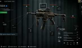 A screenshot of weapon customization in the Battlefield 6 open beta
