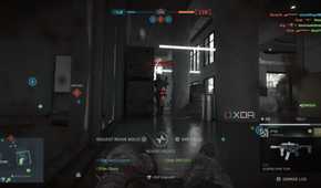 A screenshot of a downed player in the Battlefield 6 open beta