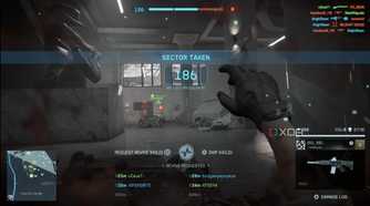 A screenshot of being downed during Conquest in the Battlefield 6 open beta
