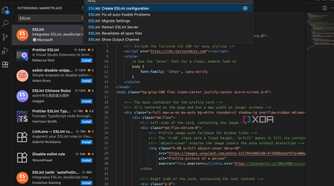 ESLint VS Code extension