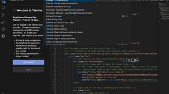 Tabnine VS Code extension