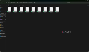 Budget text files of finance subfolder system, Windows PC