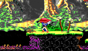 Captain Claw through ShaderGlass.