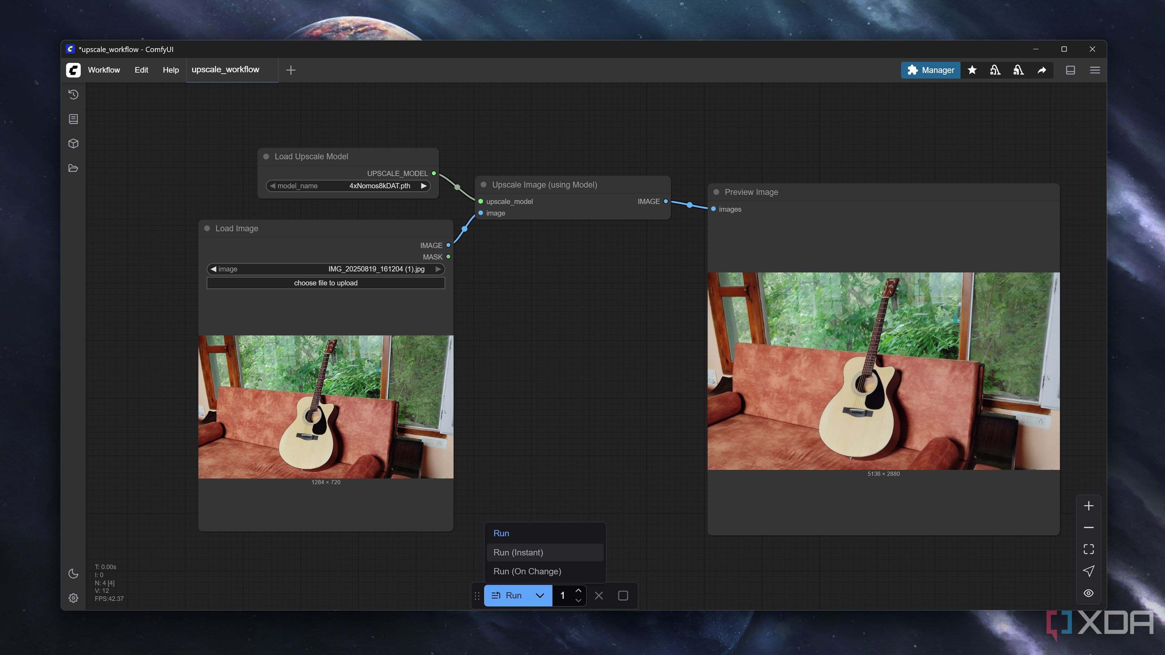 Creating an upscaled image in ComfyUI