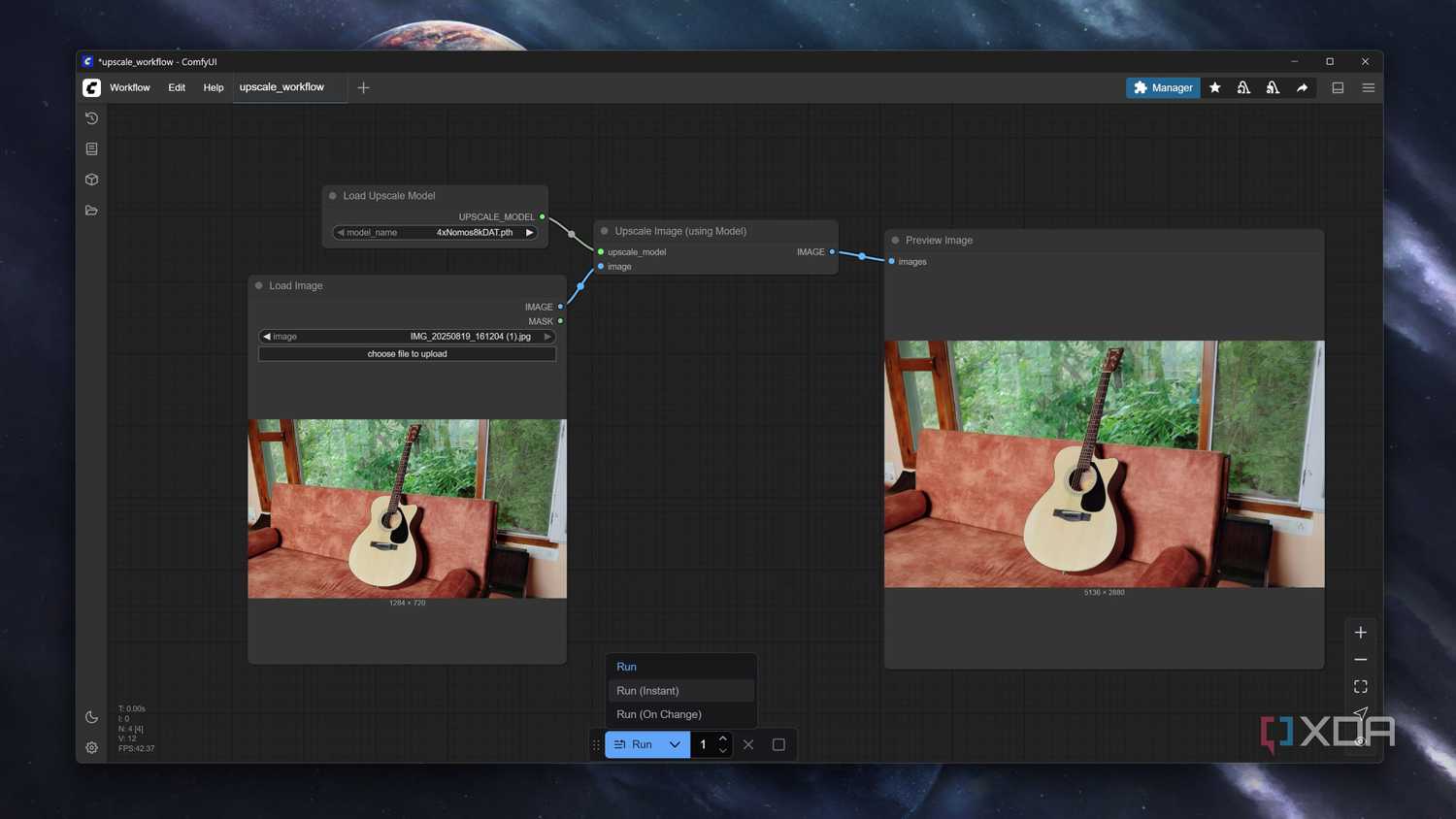Creating an upscaled image in ComfyUI