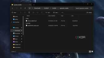 Storing an AI model in ComfyUI