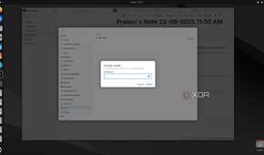 Create a password protected vault on Notesnook