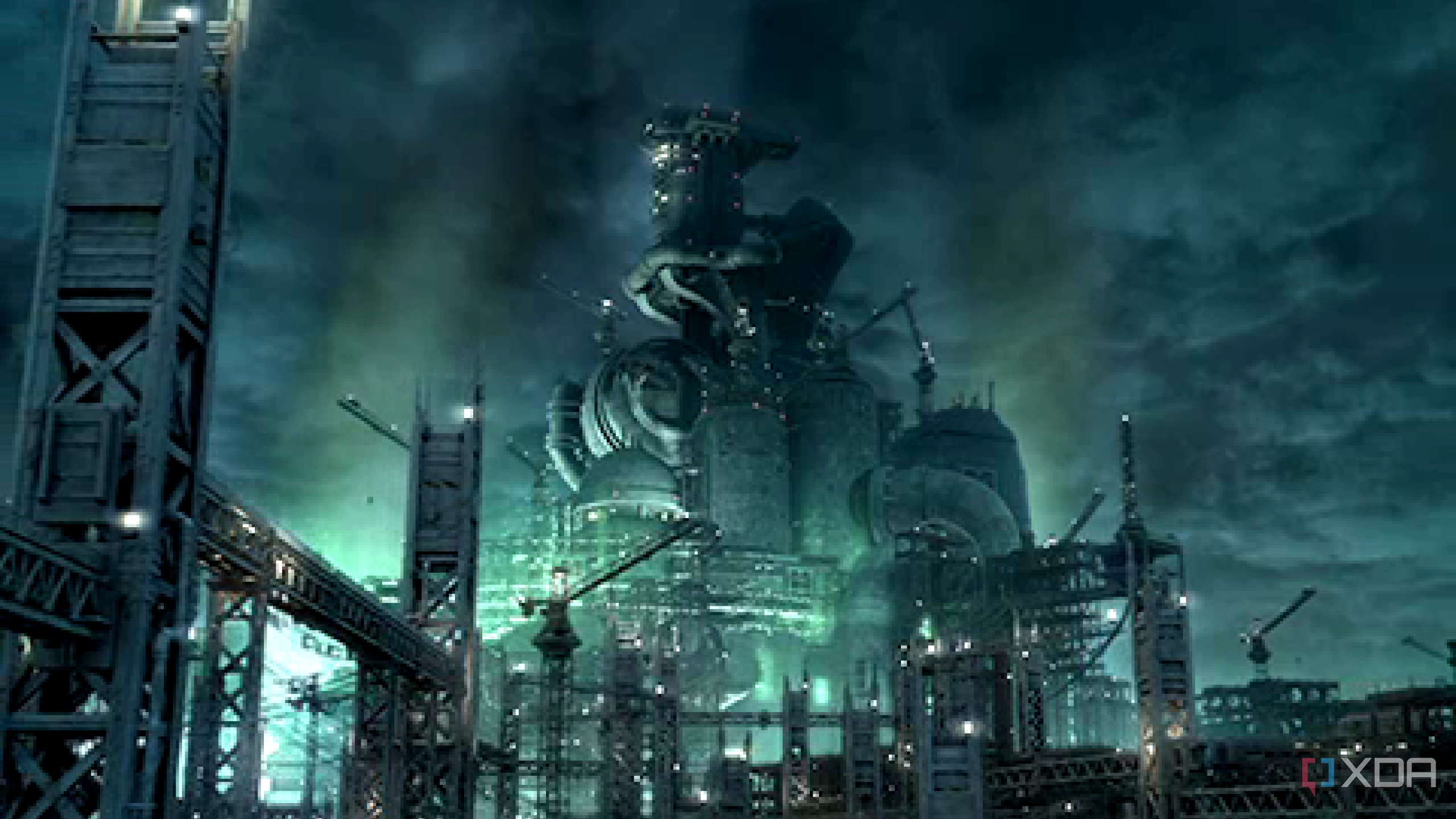 A screenshot from Crisis Core: Final Fantasy VII.