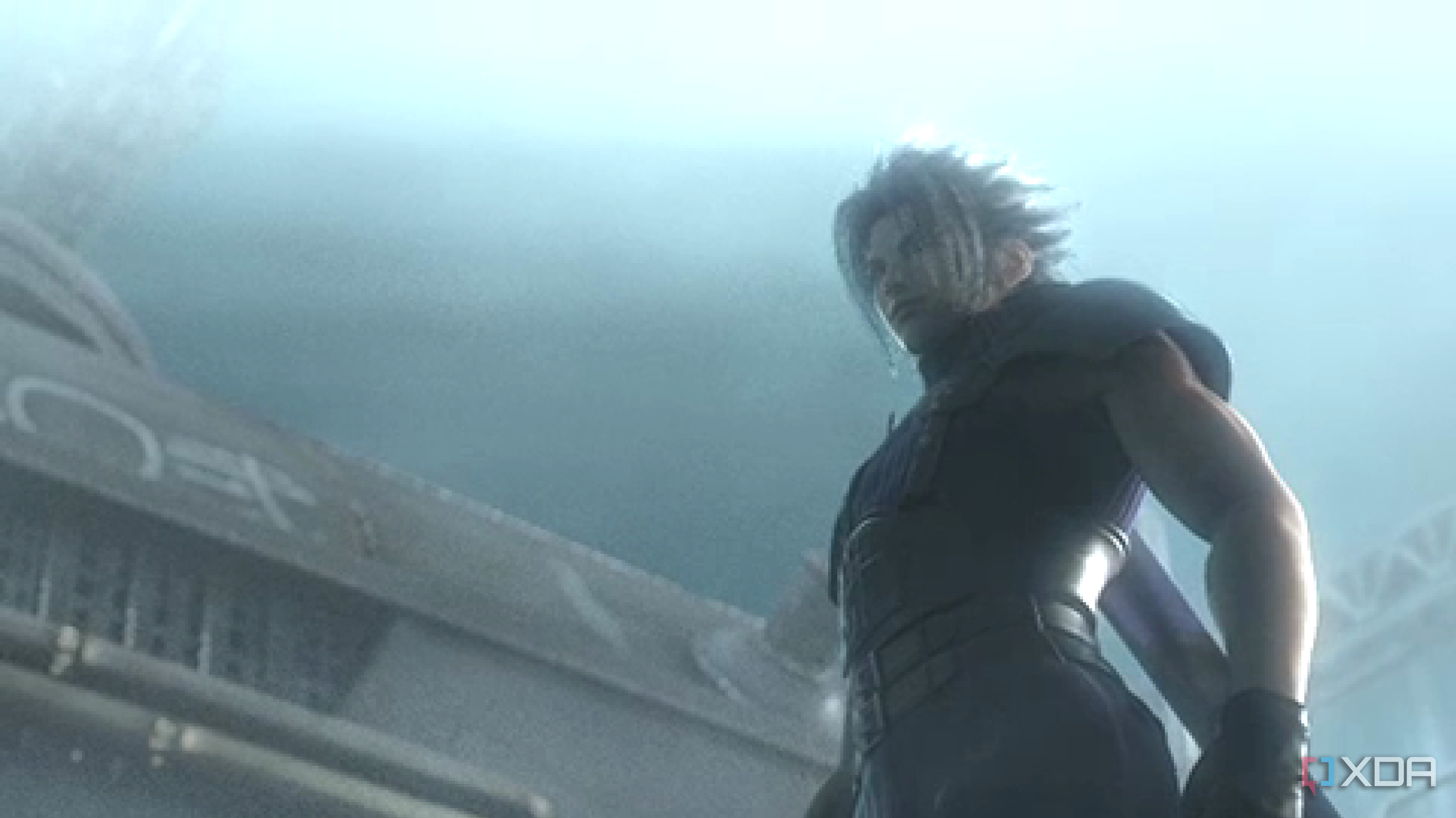 A screenshot from Crisis Core: Final Fantasy VII.