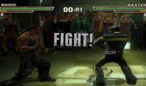 Baxter and Magic fighting in Def Jam: Fight for NY.