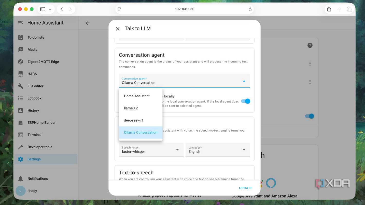 Different AI models as Conversation Agents