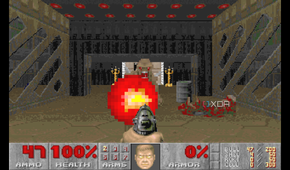 Yellow eyes for the Doom Slayer in Doom 1993.