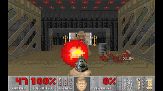 Yellow eyes for the Doom Slayer in Doom 1993.