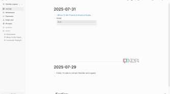 Draw command in Logseq
