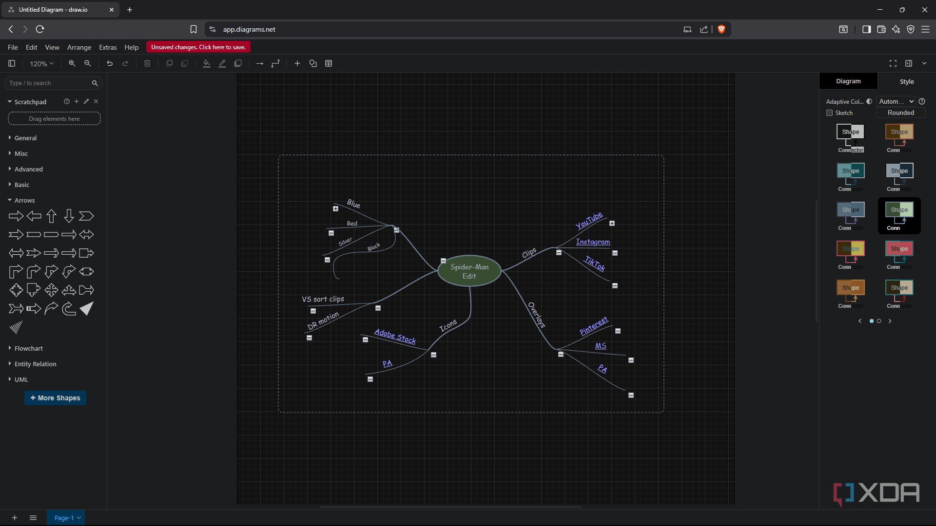 бесплатная альтернатива Microsoft Visio — иллюстрация 5 к материалу