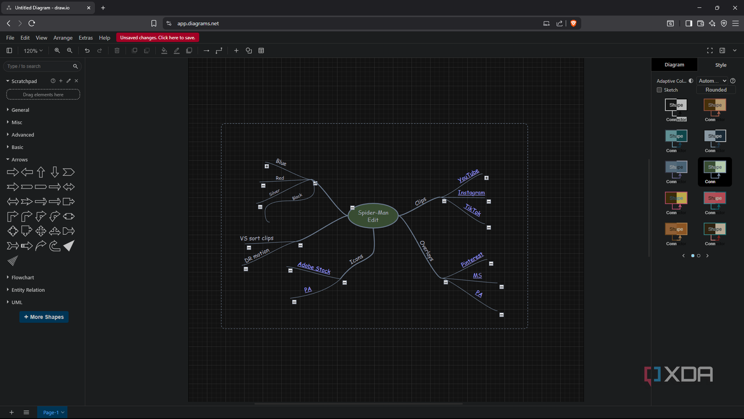 бесплатная альтернатива Microsoft Visio — иллюстрация 5 к материалу бесплатная альтернатива Microsoft Visio — иллюстрация 5 к материалу