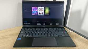drop admin dashboard on a laptop