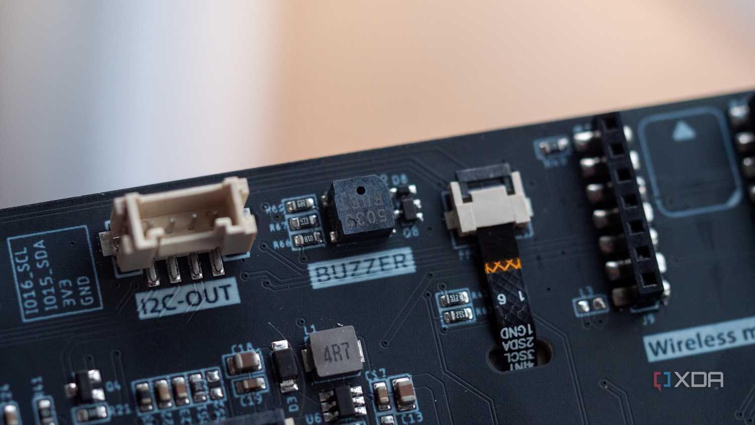 Add modules to the I2C out point of Elecrow CrowPanel 7 HMI Display