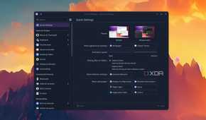 The KDE Plasma UI