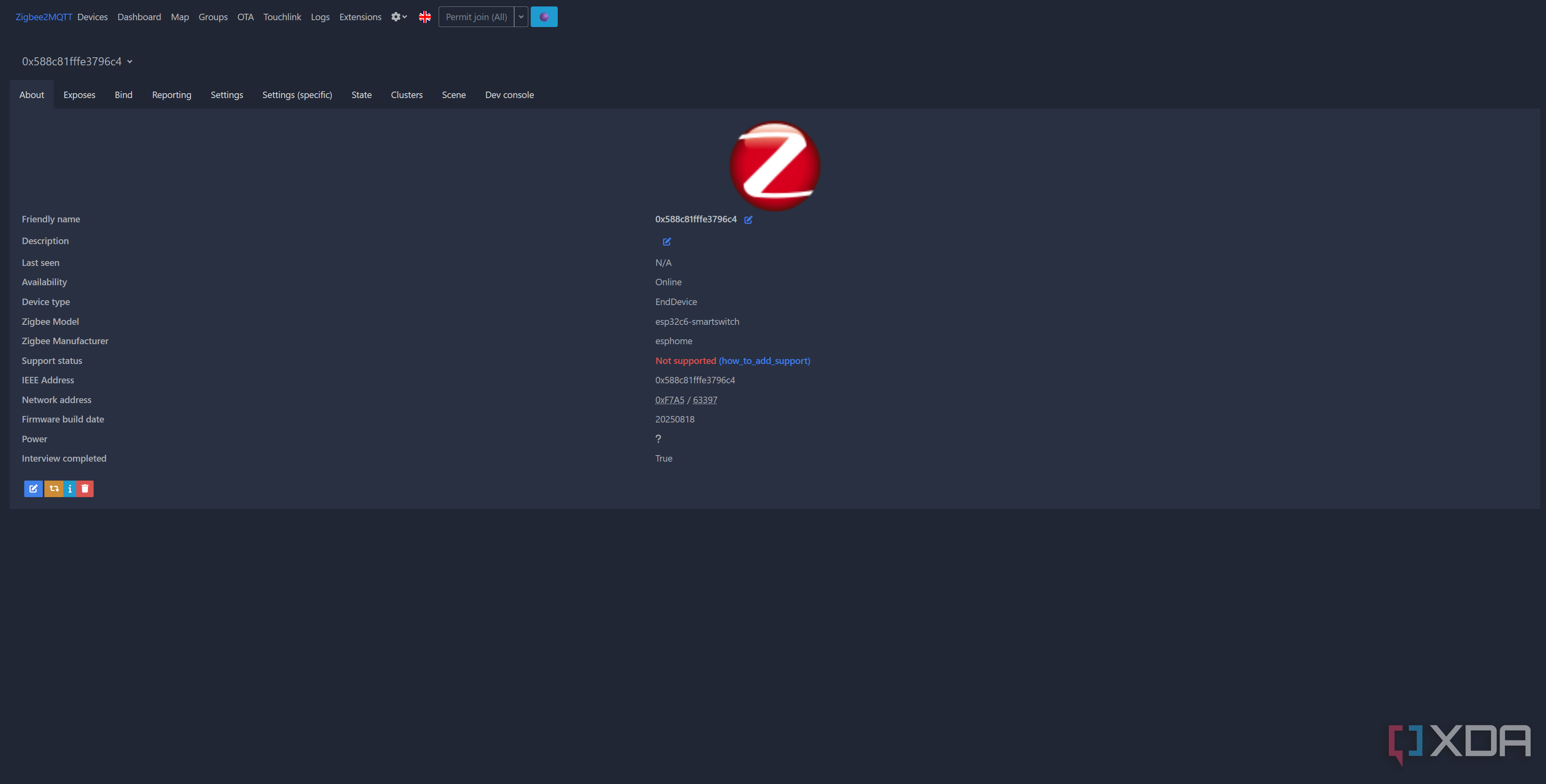 Zigbee interface