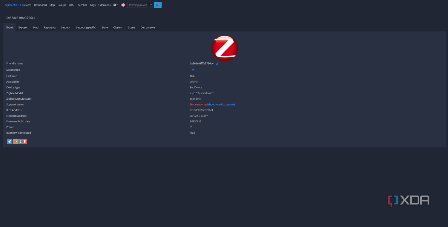 Zigbee interface
