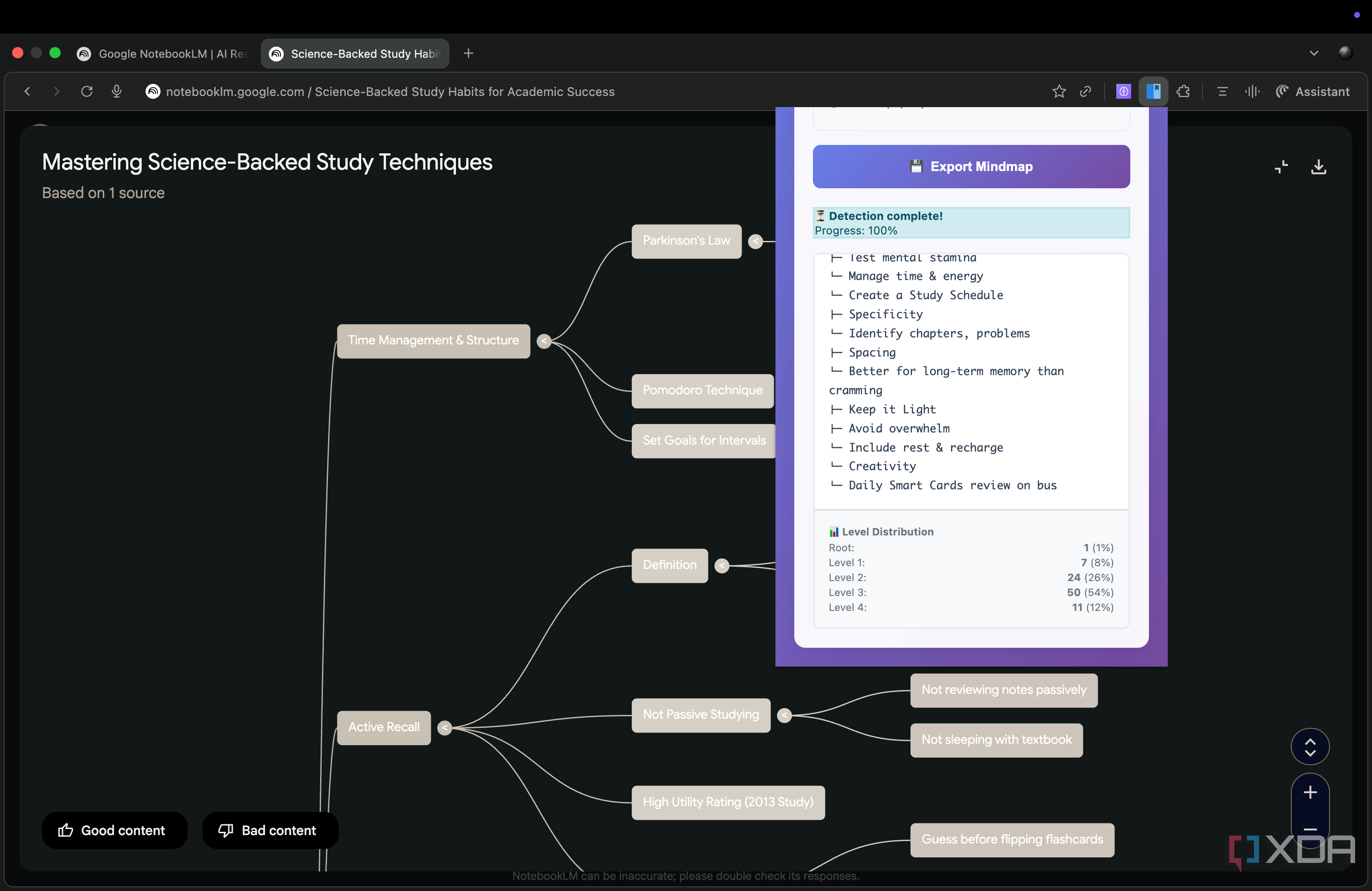 I use this Chrome extension to make NotebookLM's Mind Maps way more useful