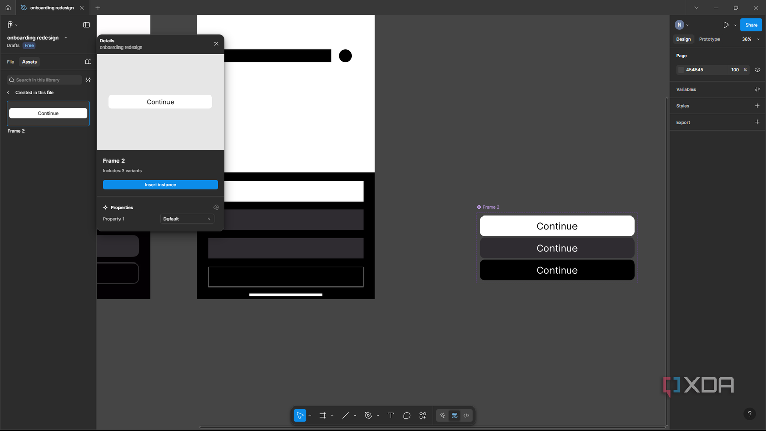 Figma Instance I challenged myself to design without paid tools, and this one carried ...
