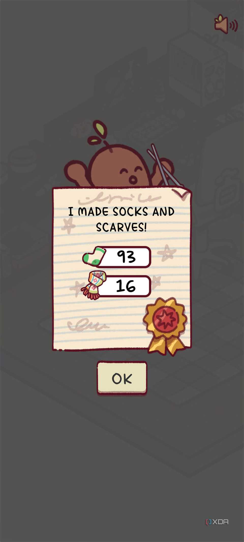 A screenshot of the completed timer screen on the Focus Friend app