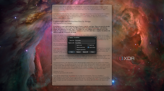 FocusWriter find and replace feature