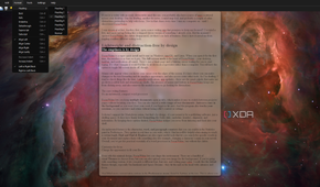 FocusWriter format menu