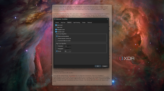 FocusWriter statistics preferences