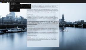 FocusWriter toggling focused text