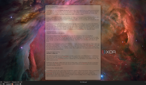 FocusWriter viewing progress bar