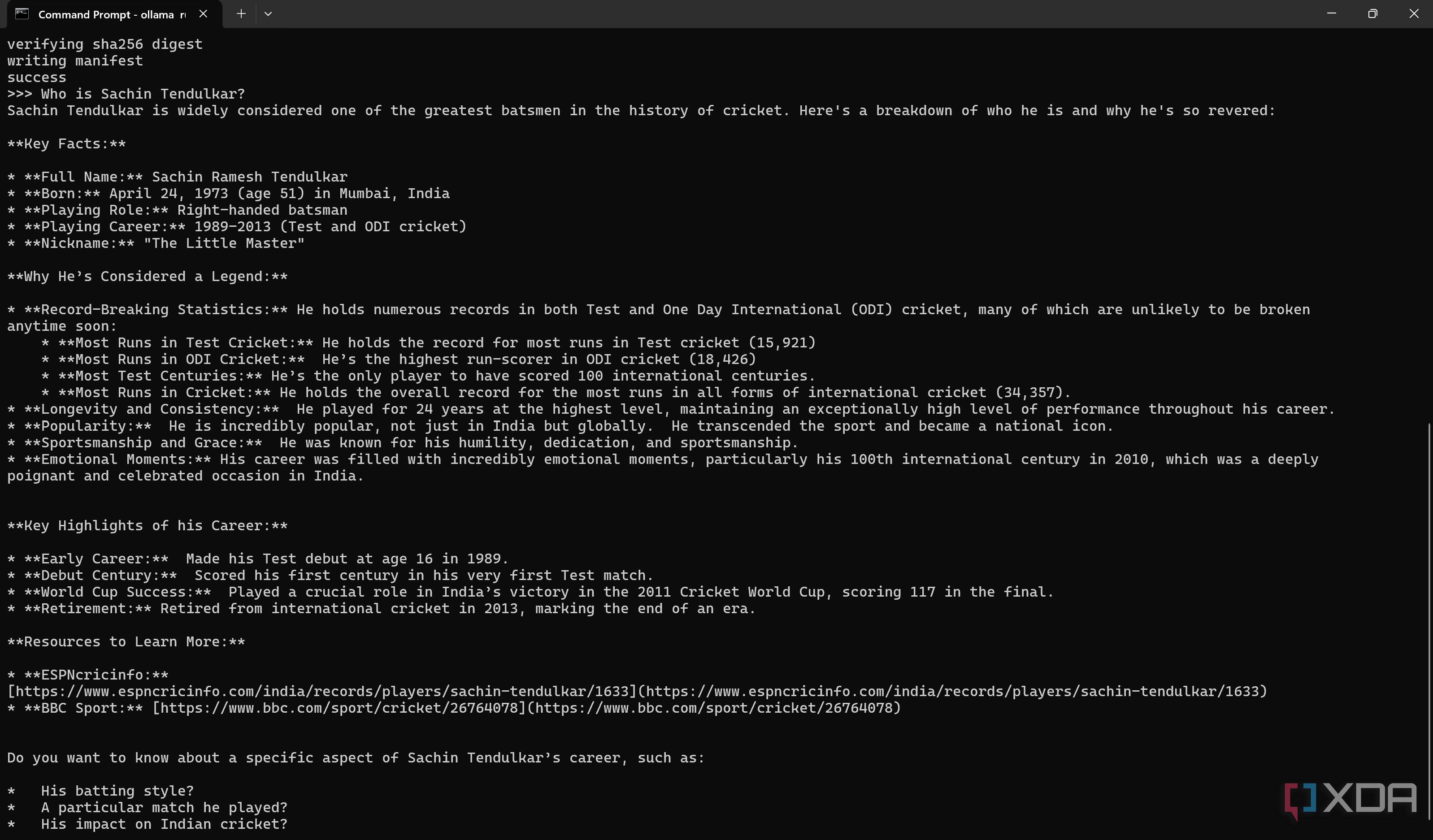 gemma3 sample answer in cmd