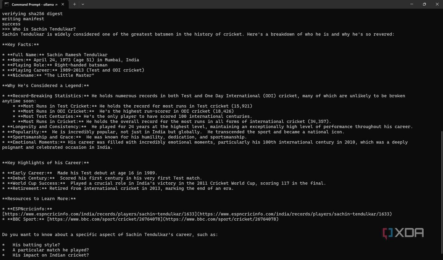 gemma3 sample answer in cmd