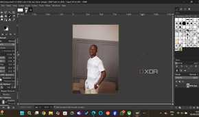 editing image with gimp
