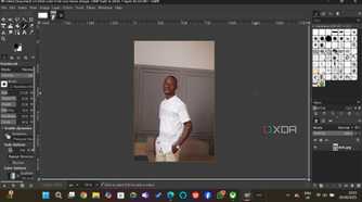 editing image with gimp