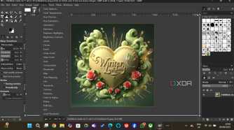 editing image with gimp