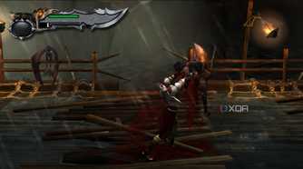 God of War 2005 running on PCSX2.