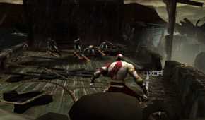 God of War 2005 running on PCSX2.