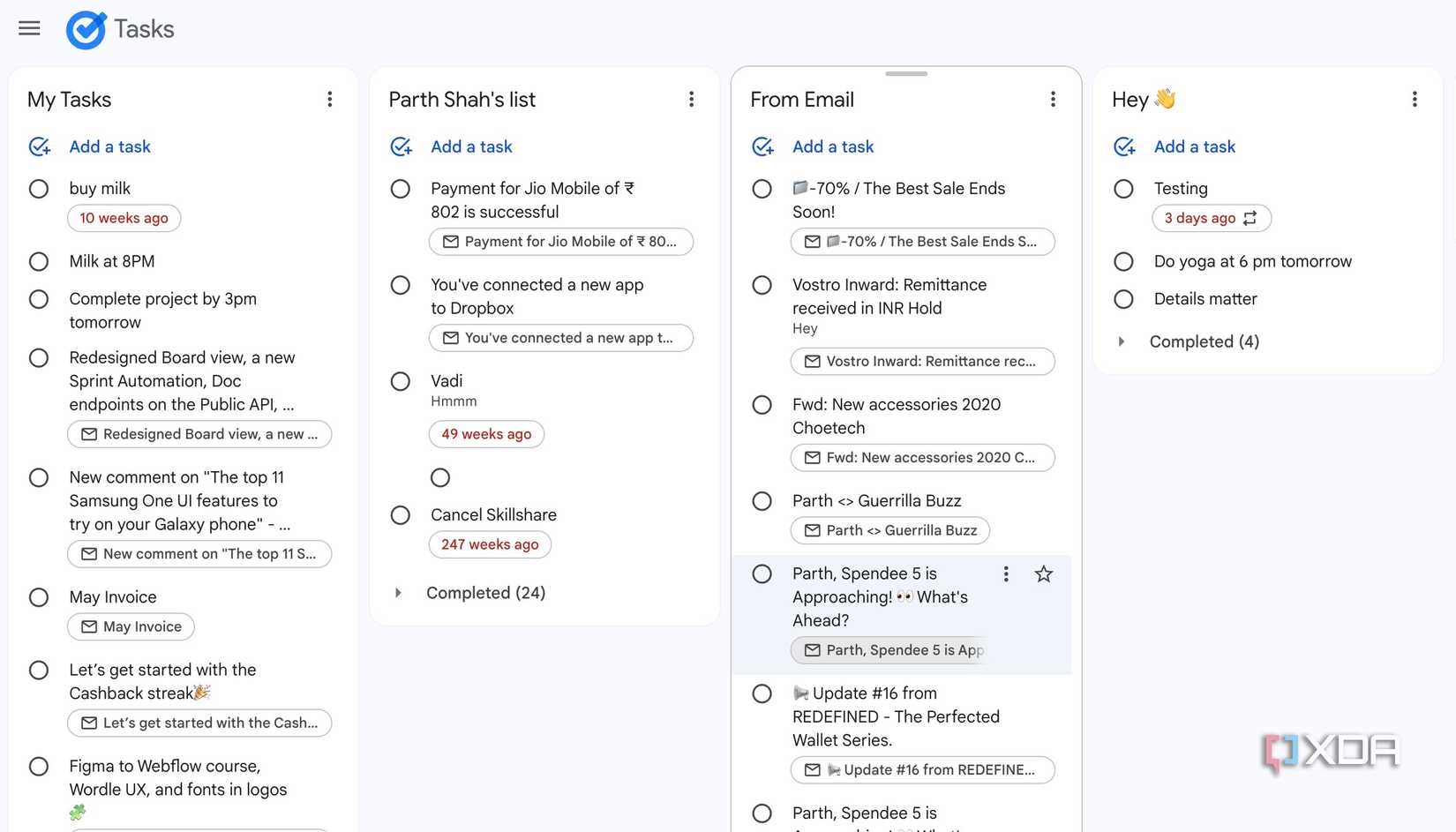 I started using Obsidian with Google Tasks and I should have sooner
