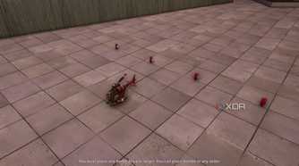 Dynamite sticks next to a toy helicopter in GTA: Vice City.